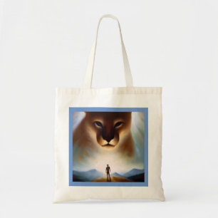 Spirit Animal Mountain Lion 2 Tote Bag