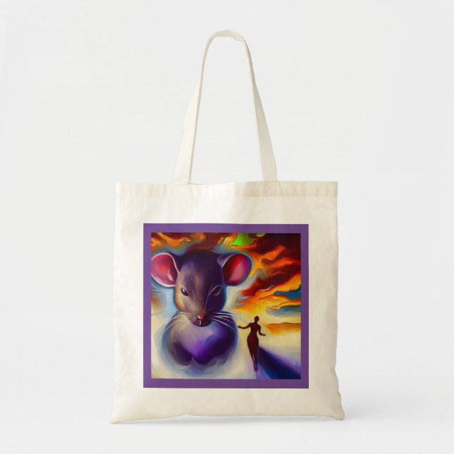 Spirit Animal Mouse 2 Tote Bag (Front)