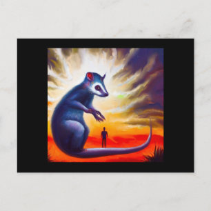 Spirit Animal Opossum 2 Postcard