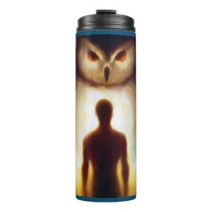 Spirit Animal Owl 1 Thermal Tumbler