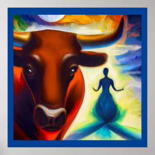 Spirit Animal Ox 4 Poster