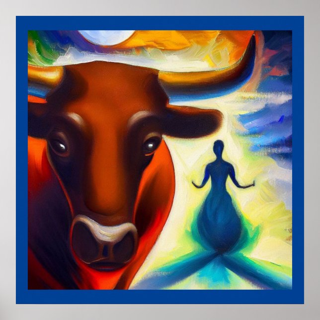 Spirit Animal Ox 4 Poster (Front)