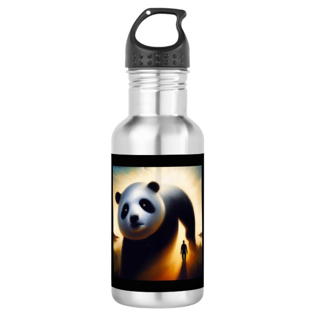 Spirit Animal Panda 3 532 Ml Water Bottle (Front)