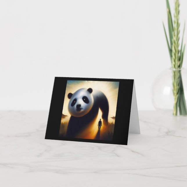 Spirit Animal Panda 3 Card (Front)