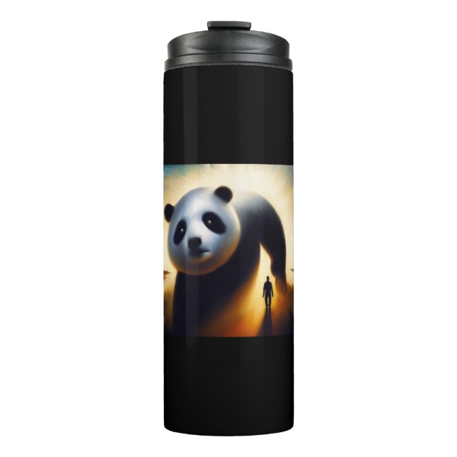 Spirit Animal Panda 3 Thermal Tumbler (Front)