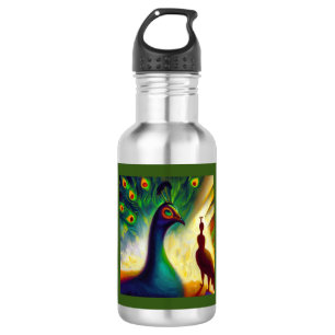 Spirit Animal Peacock 3 532 Ml Water Bottle