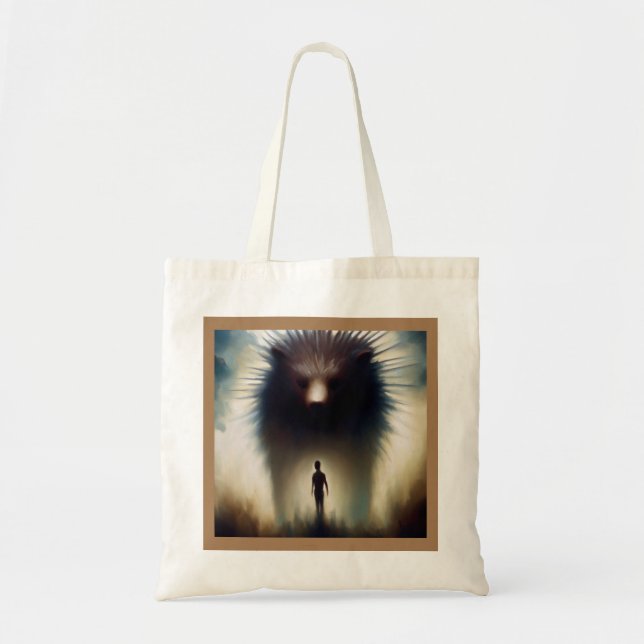 Spirit Animal Porcupine 1 Tote Bag (Front)