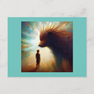 Spirit Animal Porcupine 2 Postcard