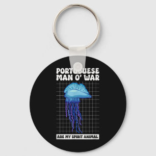 Spirit Animal Portuguese Men O War Key Ring