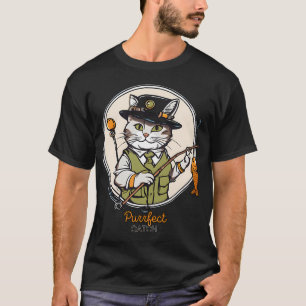 Spirit Animal Pufferfish Fishing Fisherman Saying T-Shirt