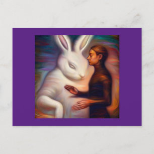 Spirit Animal Rabbit 1 Postcard