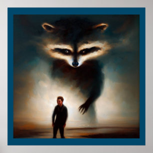 Spirit Animal Racoon 1 Poster