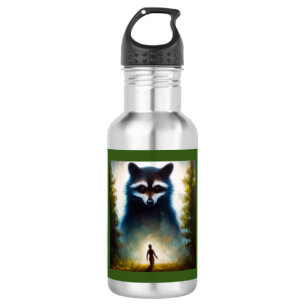 Spirit Animal Racoon 2 532 Ml Water Bottle