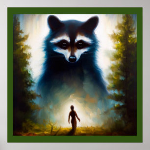 Spirit Animal Racoon 2 Poster