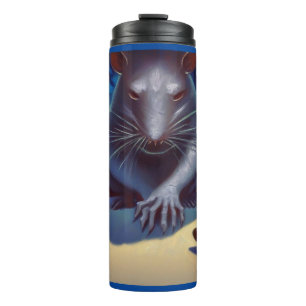 Spirit Animal Rat 3 Thermal Tumbler