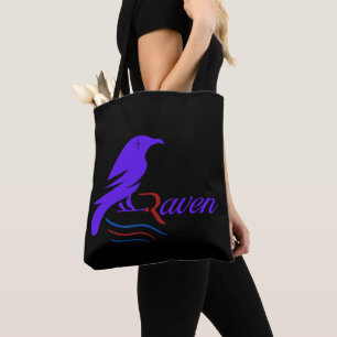 Spirit Animal Raven Tote Bag