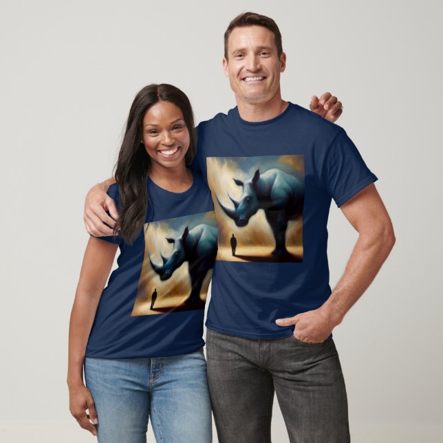 Spirit Animal Rhinoceros 1 T-Shirt (Unisex)