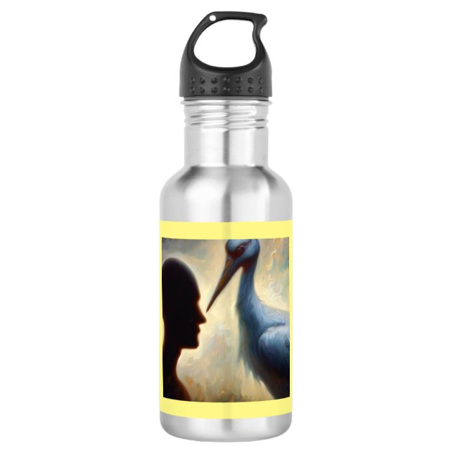 Spirit Animal Stork 1 532 Ml Water Bottle (Front)