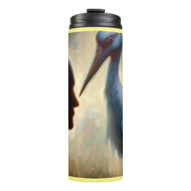 Spirit Animal Stork 1 Thermal Tumbler (Front)