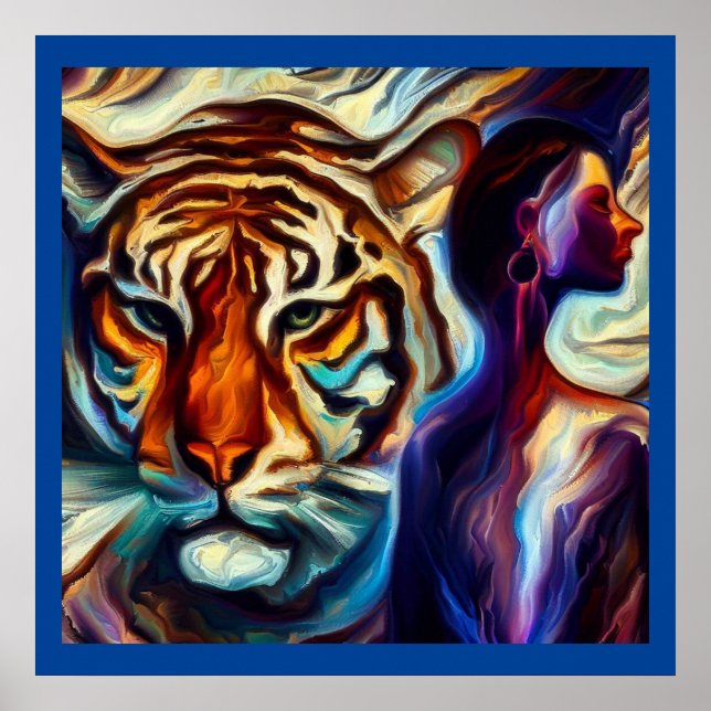 Spirit Animal Tiger 3 Poster (Front)