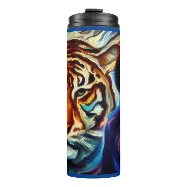 Spirit Animal Tiger 3 Thermal Tumbler (Front)