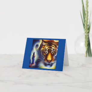 Spirit Animal Tiger 4 Card