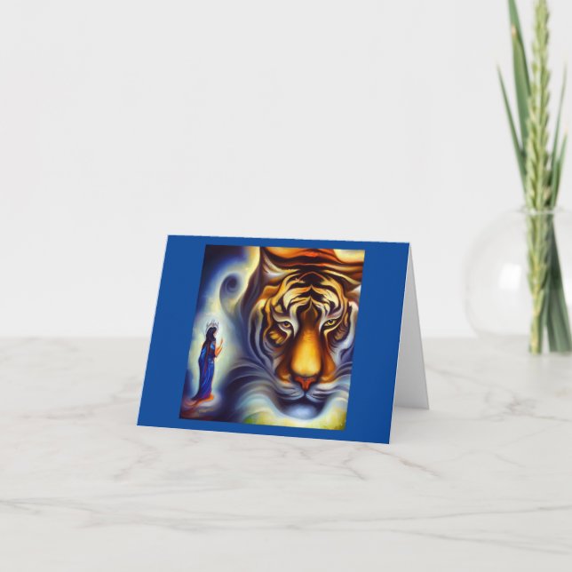 Spirit Animal Tiger 4 Card (Front)