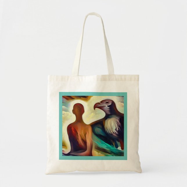 Spirit Animal Vulture 2 Tote Bag (Front)