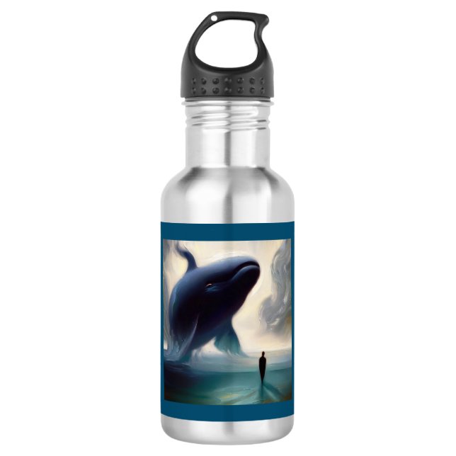 Spirit Animal Whale 2 532 Ml Water Bottle (Front)