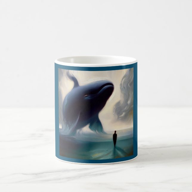 Spirit Animal Whale 2 Coffee Mug (Center)