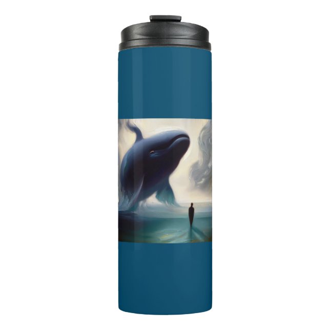 Spirit Animal Whale 2 Thermal Tumbler (Front)