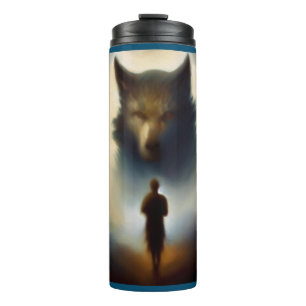 Spirit Animal Wolf 2 Thermal Tumbler