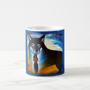 Spirit Animal Wolf 4 Coffee Mug
