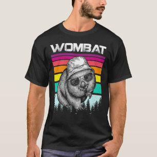 Spirit Animal Womba Vintage Wombat T-Shirt