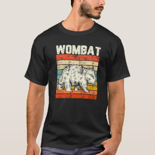 Spirit Animal Womba Vintage Wombat T-Shirt