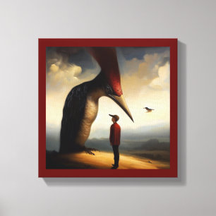 Spirit Animal Woodpecker 1 Canvas Print