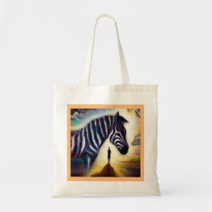 Spirit Animal Zebra 1 Tote Bag