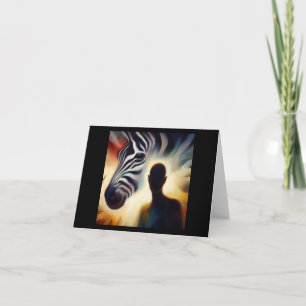 Spirit Animal Zebra 2 Card