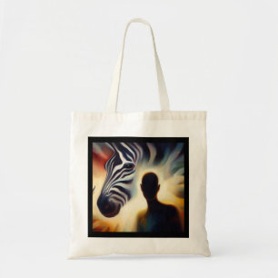 Spirit Animal Zebra 2 Tote Bag