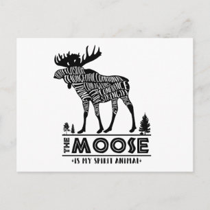 Spirit Animals: The Moose   Postcard