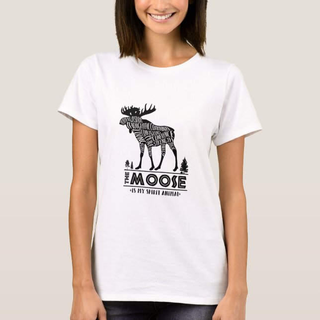 Spirit Animals: The Moose | T-Shirt (Front)