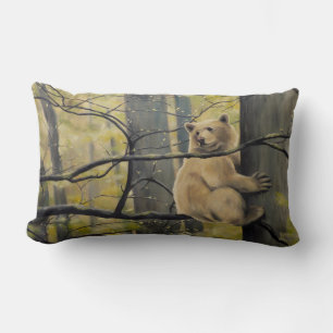 Spirit Bear Art Pillow Custom Kermode Bears Pillow