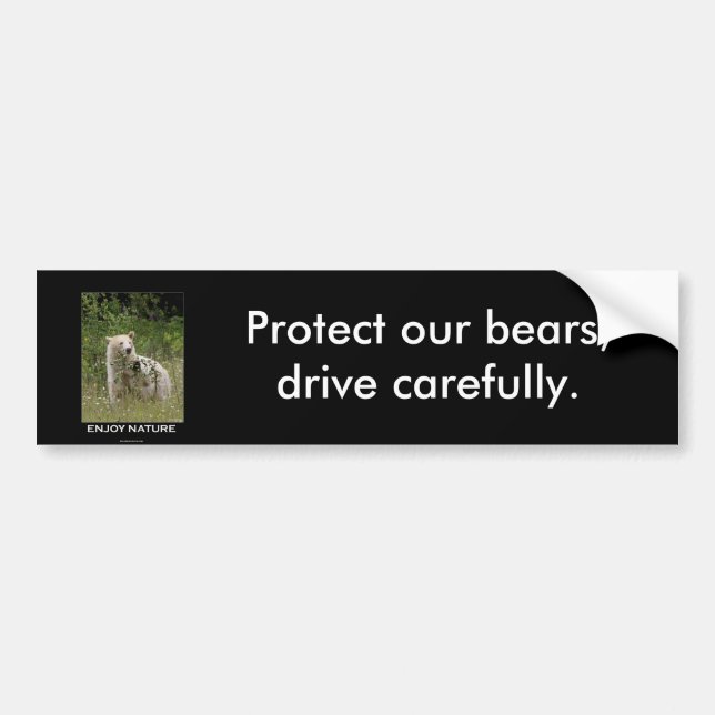 Spirit Bear Gifts Bumper Sticker (Front)