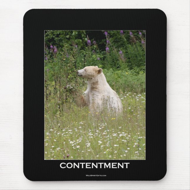 "Spirit Bear" gifts Mouse Mat (Front)