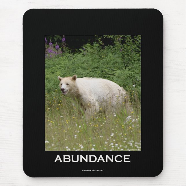 "Spirit Bear" gifts Mouse Mat (Front)