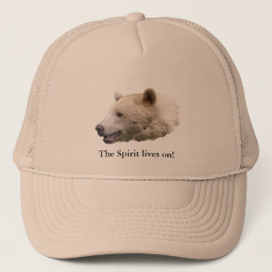 "Spirit Bear" Kermode Bear Wildlife Hat