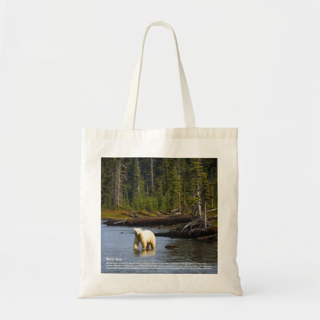 Spirit Bear Tote Bag (Front)