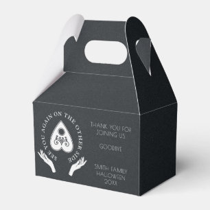 Spirit Board Celestial Black & White Halloween Fav Favour Box