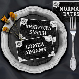 Spirit Board Gothic Vintage Folded Place Card