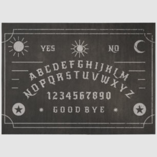 Spirit Board Halloween Creepy Decoupage Paper
